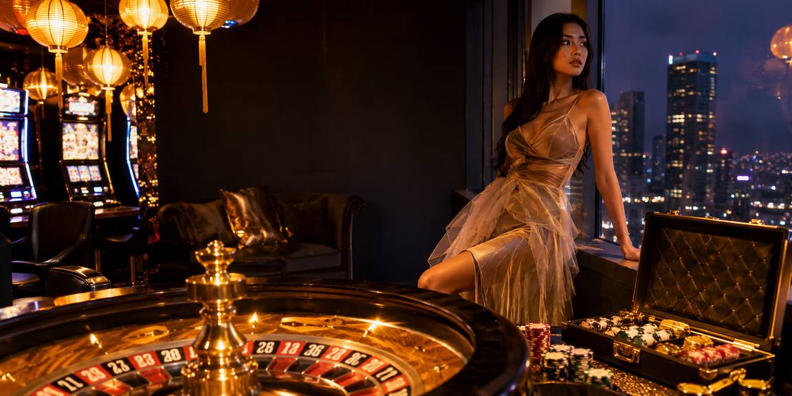 Meja Roulette, Baccarat dan Blackjack Hidup